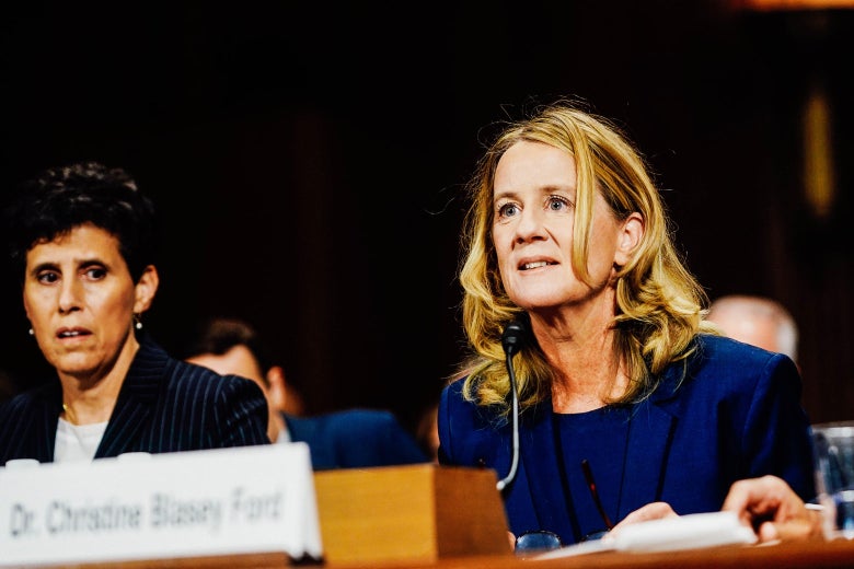 Christine Blasey Ford.